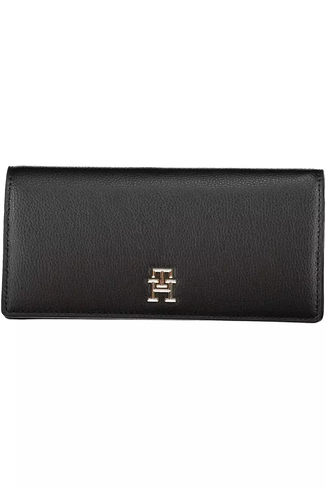 Black Polyethylene Women Wallet