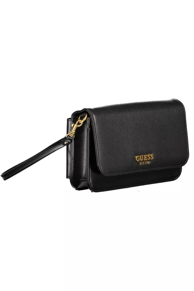 Black Polyethylene Women Wallet