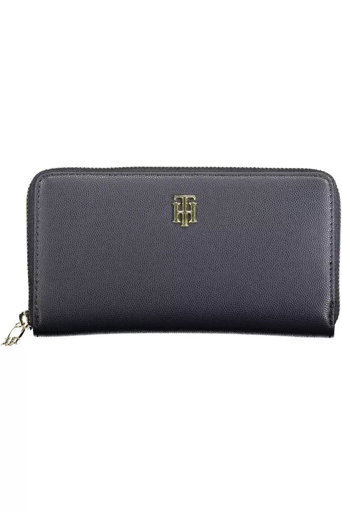 Blue Polyethylene Women Wallet