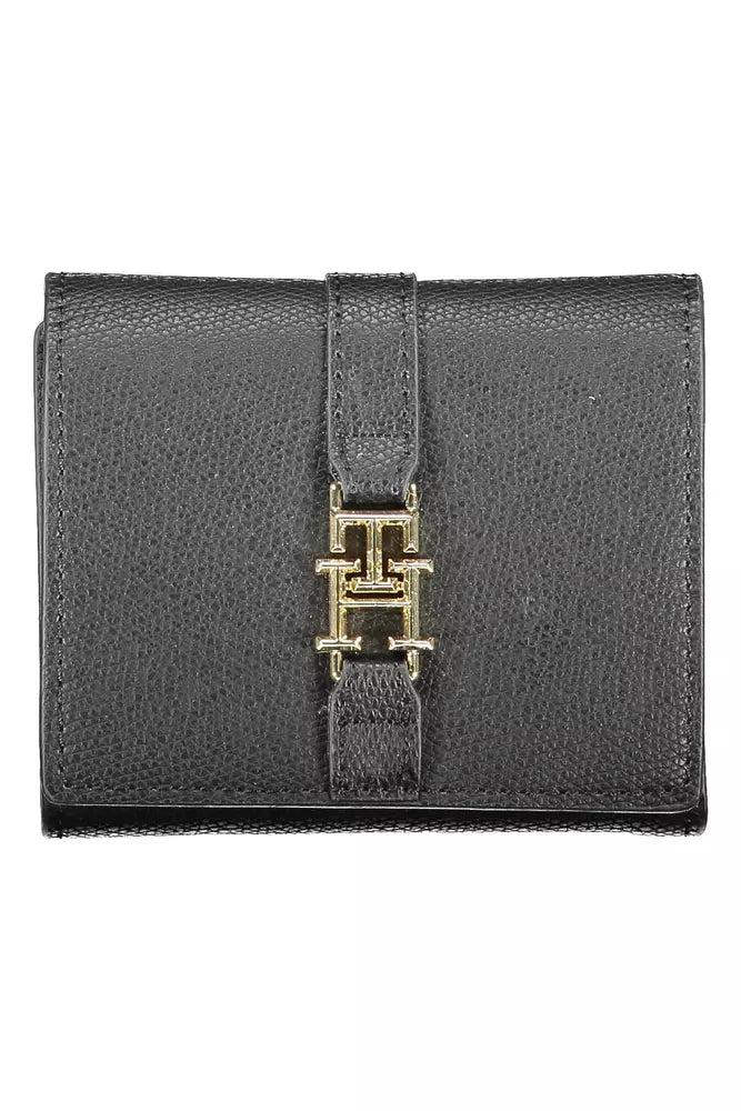 Black Polyethylene Women Wallet