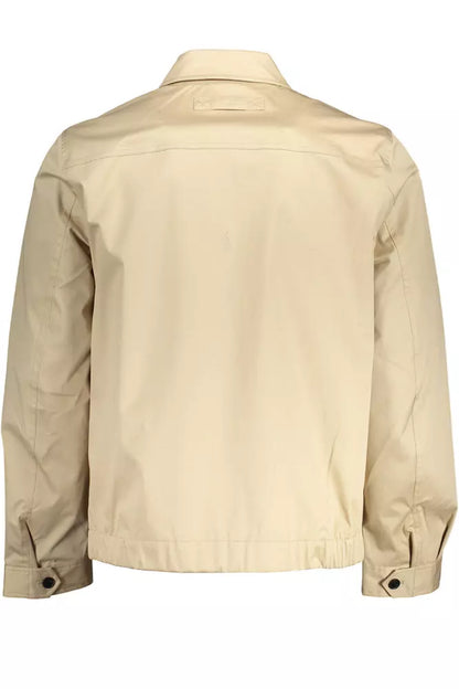 Elegant Beige Sports Jacket