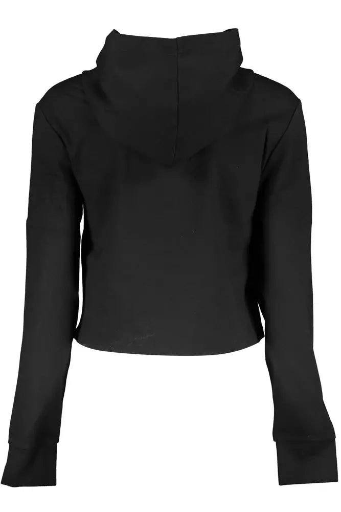 Black Viscose Women Sweater