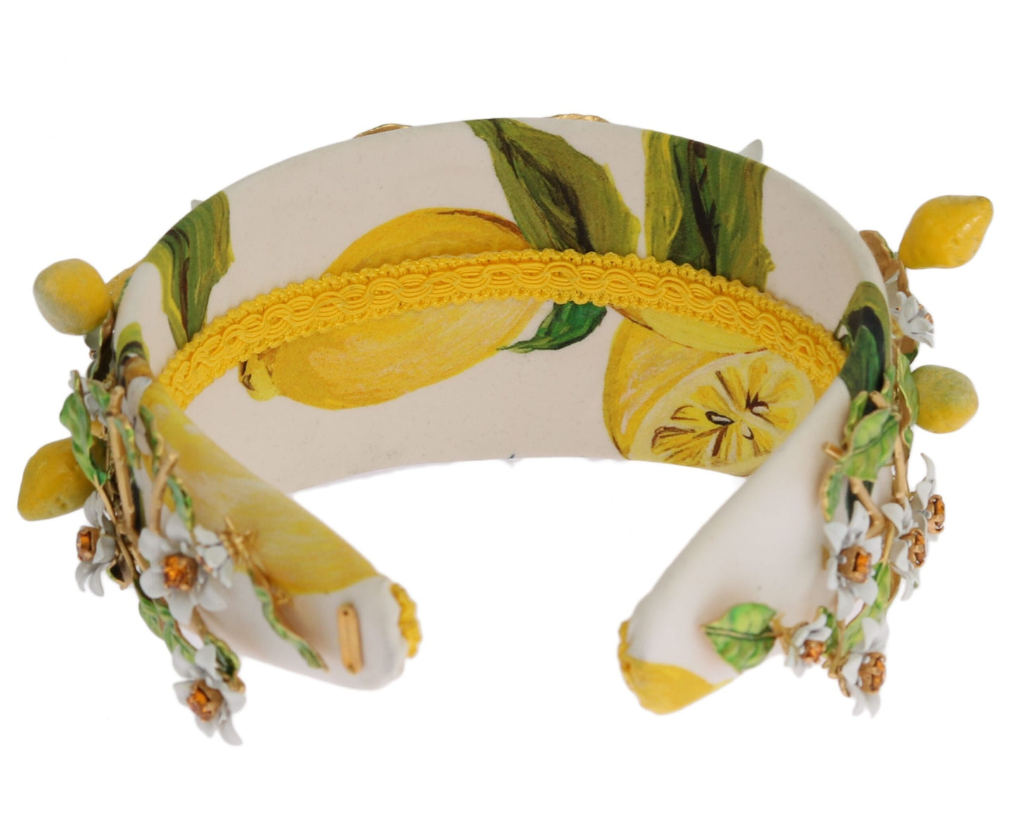 Sicilian Lemon Crystal Diadem Tiara