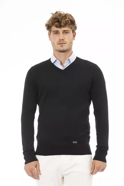 Black Modal Men Sweater