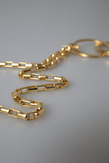 Chic Gold Charm Chain Necklace