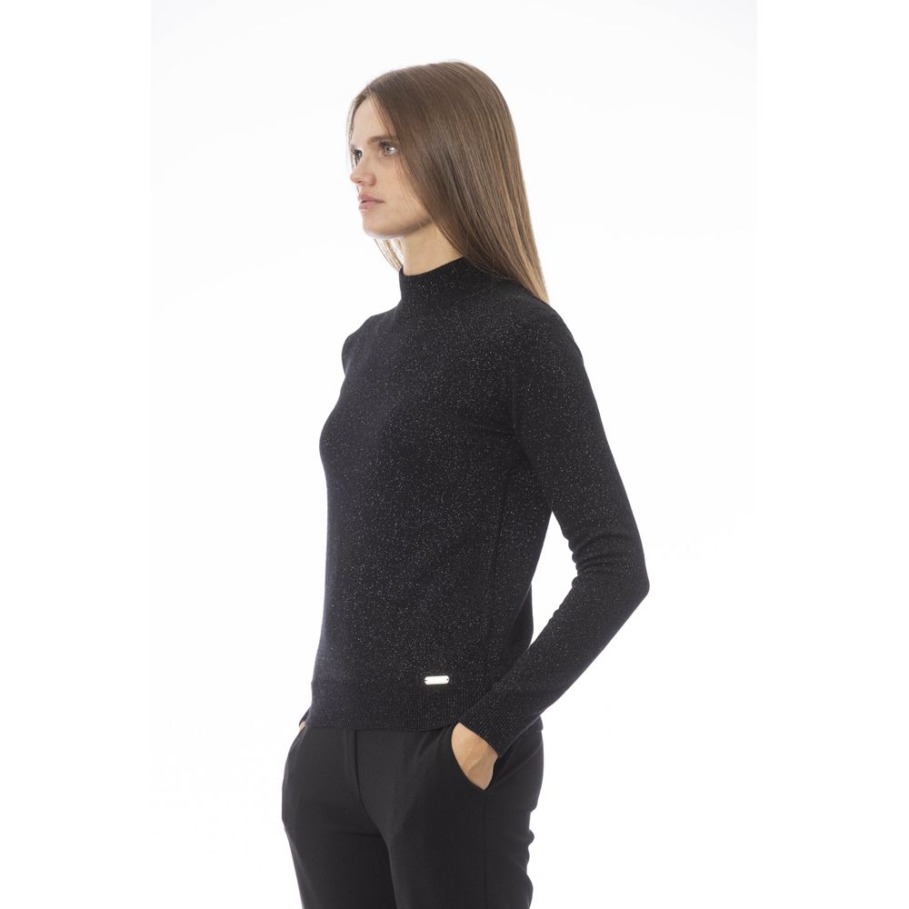 Black Cashmere Women Sweater