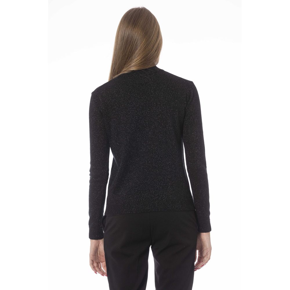 Black Cashmere Women Sweater