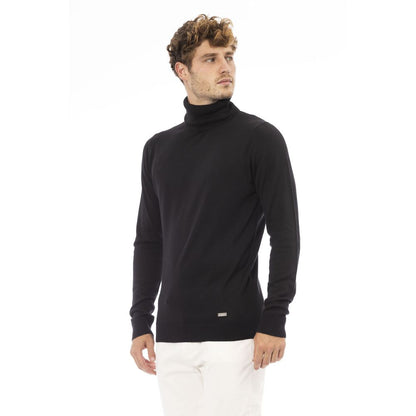 Black Modal Men Sweater