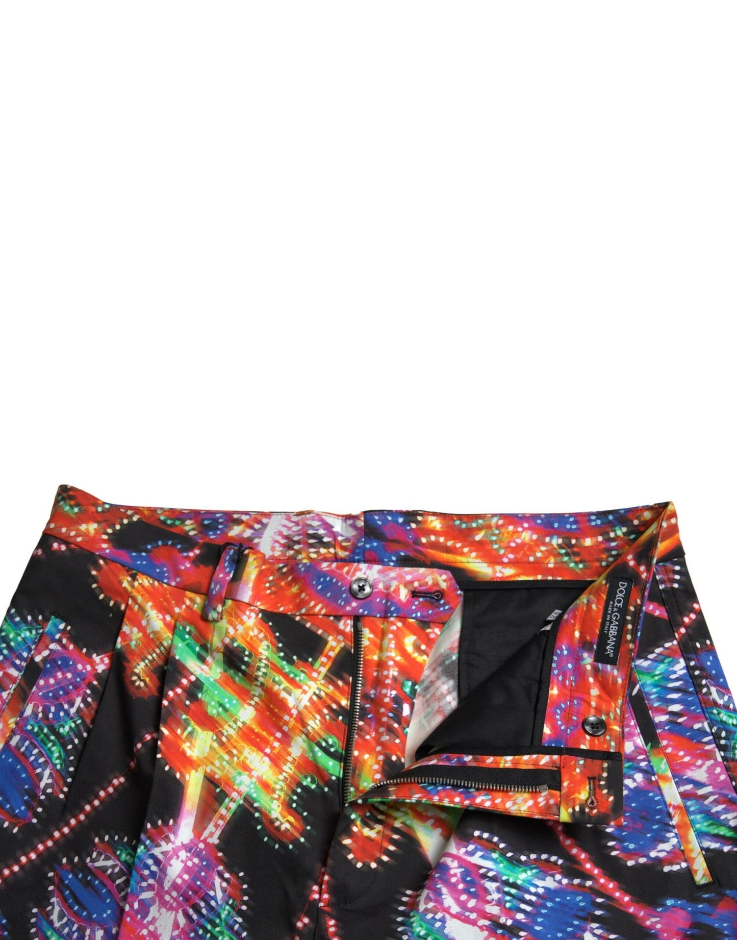 Multicolor Printed Bermuda Shorts