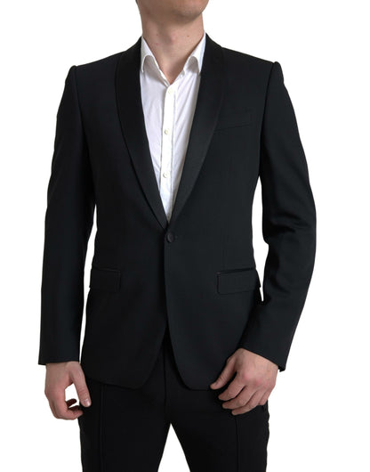 Chic Slim Fit Virgin Wool Blazer