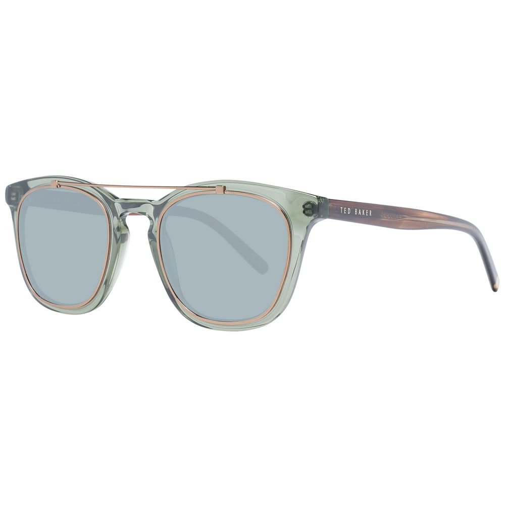 Ted Baker Men's Green Square Sunglasses