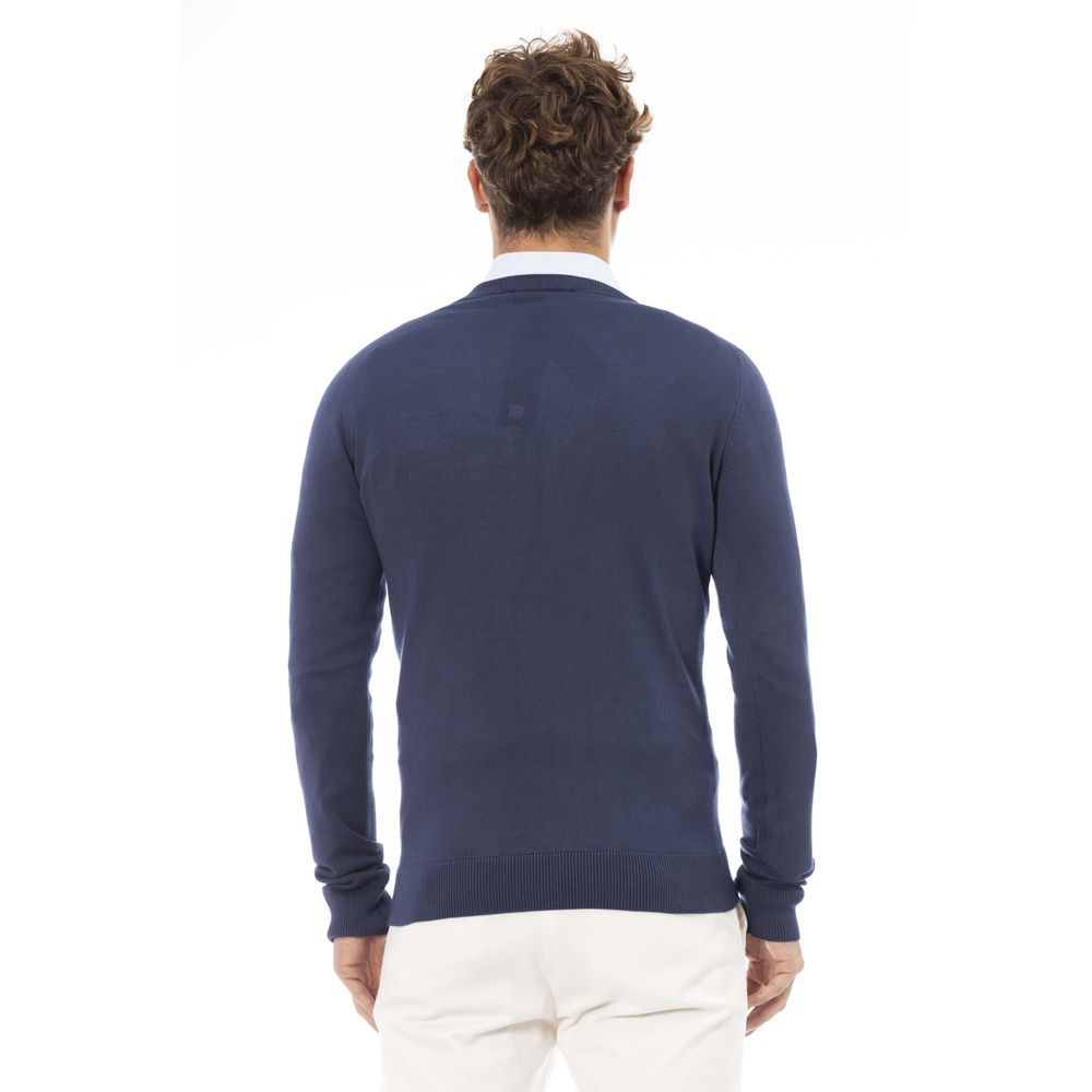 Blue Modal Men Sweater