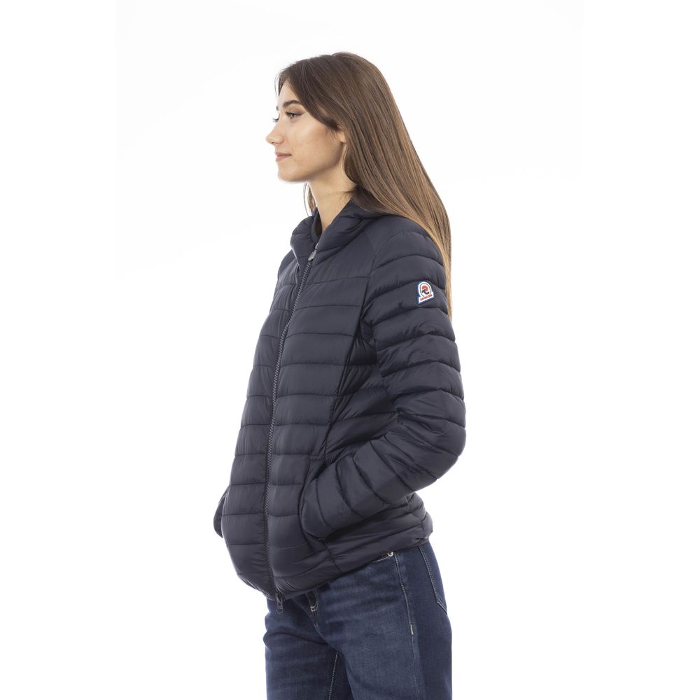 Blue Nylon Women's Jacket