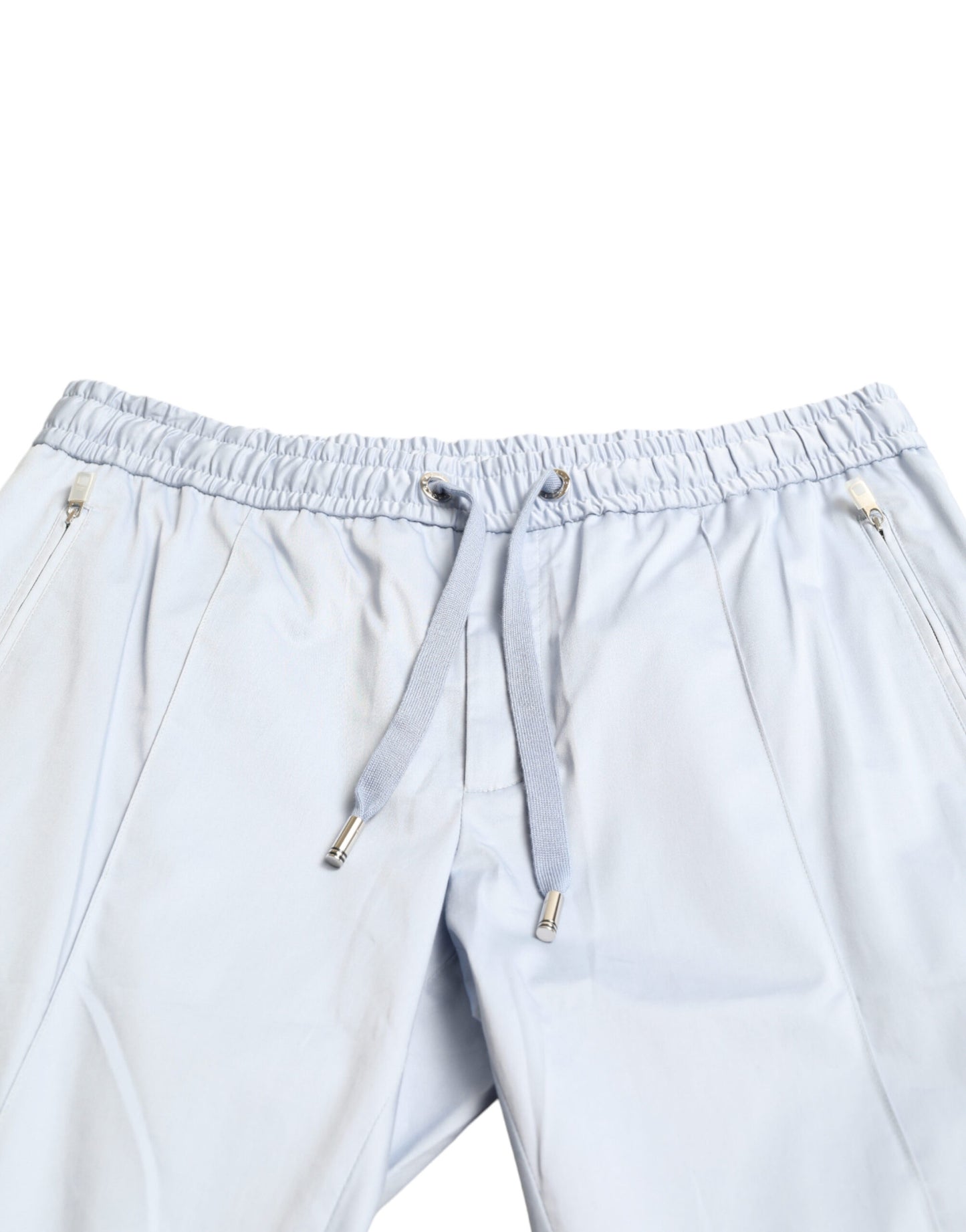 Elegant Light Blue Jogger Pants for Men