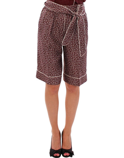 Chic Silk Pajama Shorts