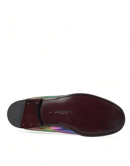 Elegant Iridescent Loafers for Gents