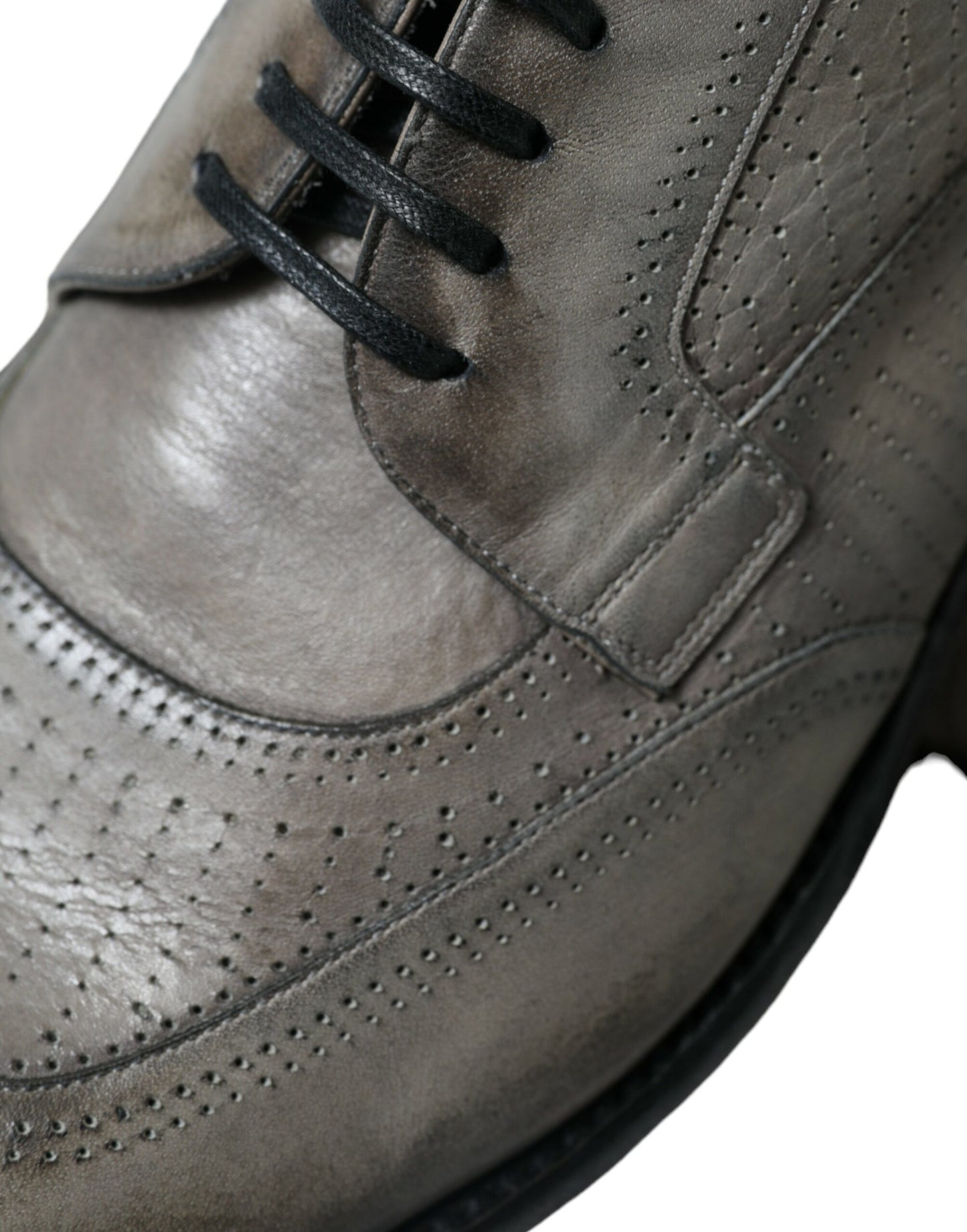 Elegant Calfskin Derby Lace-Ups