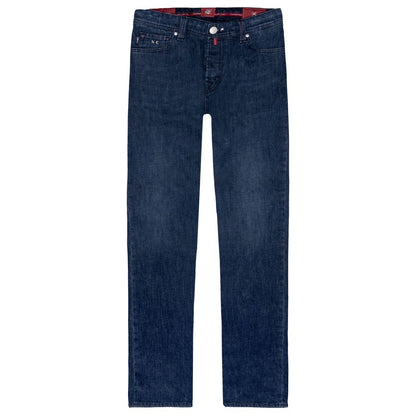 Elegant Stretch Cotton Men's Jeans