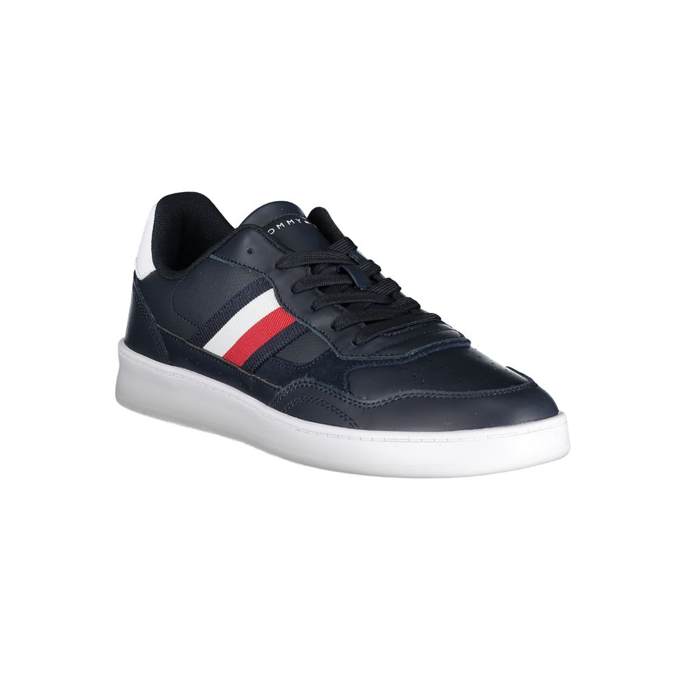 Blue Polyethylene Men Sneaker