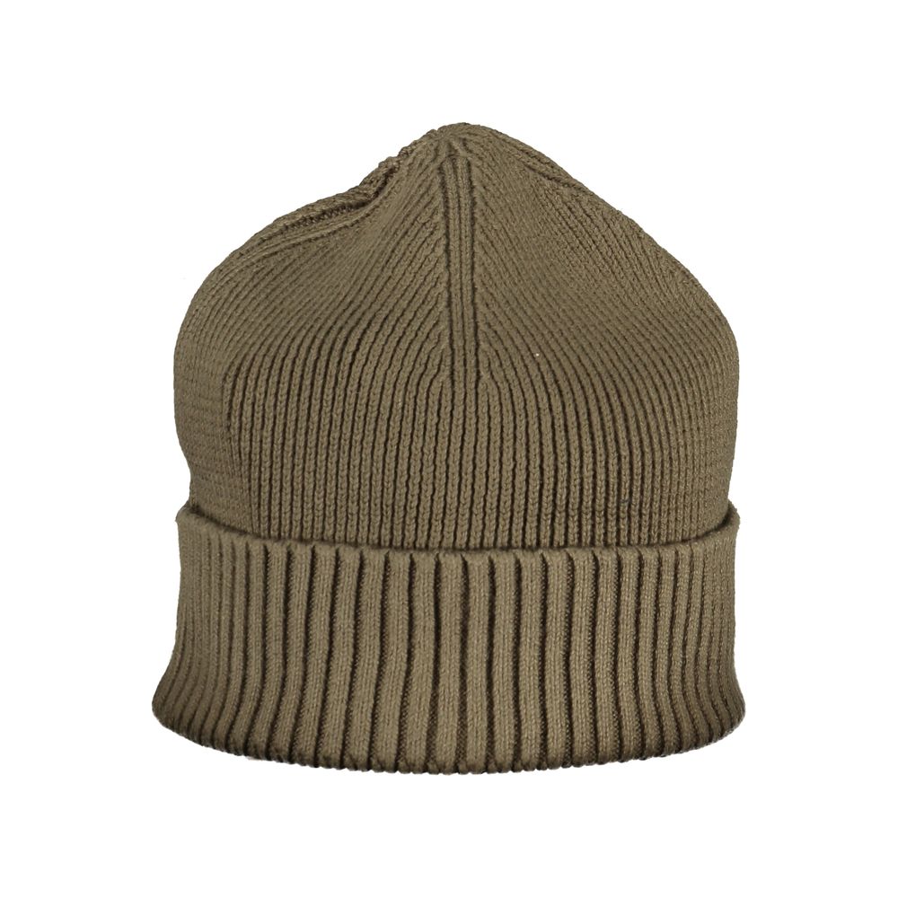 Exquisite Green Cotton Cashmere Cap