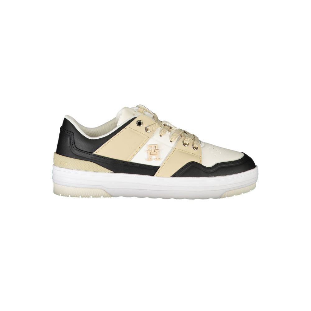 White Leather Women Sneaker