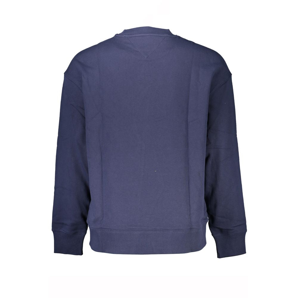 Classic Blue Crew Neck Sweater