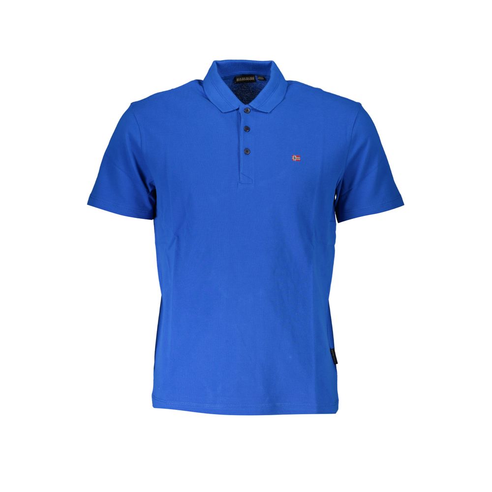 Elegant Short Sleeved Cotton Polo