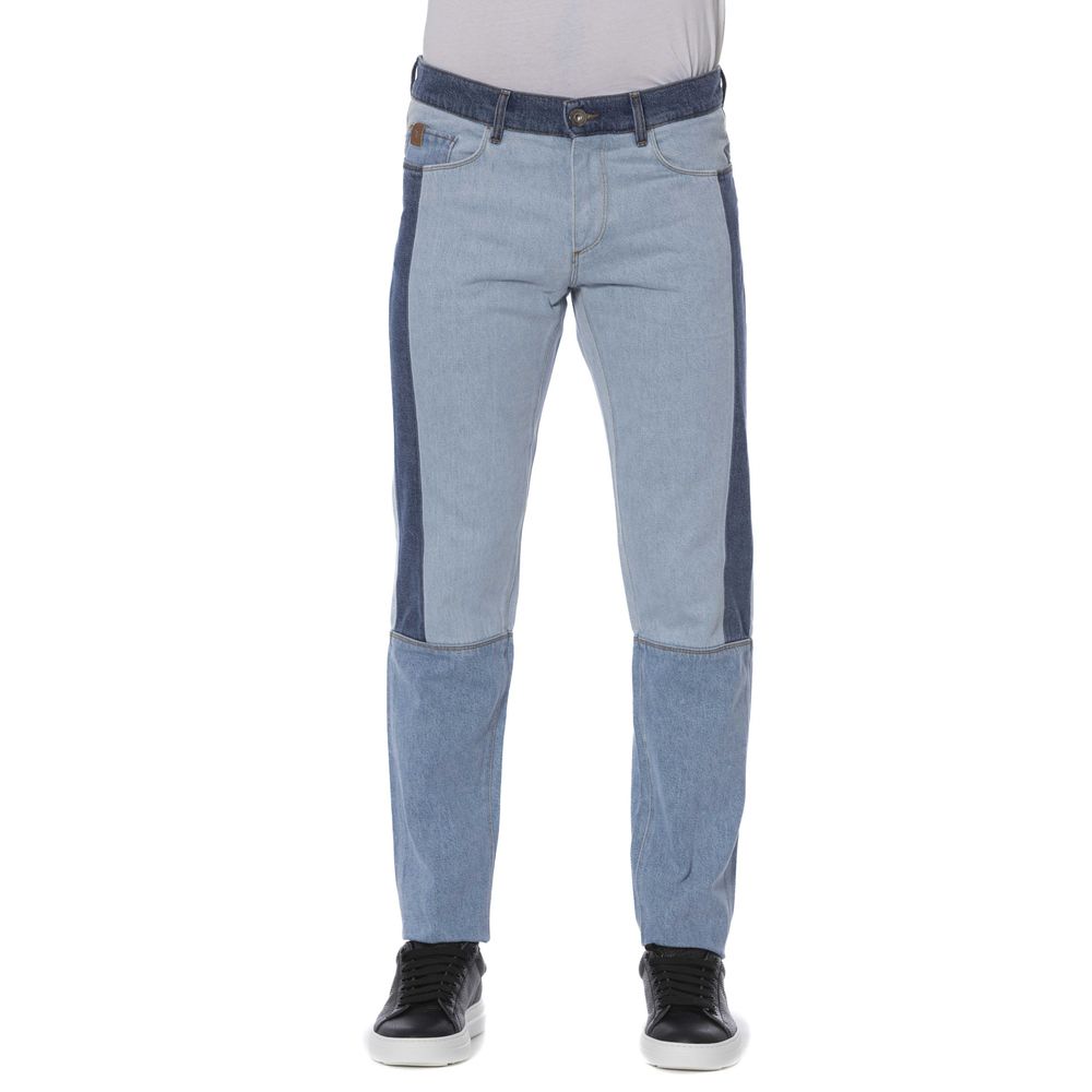 Blue Cotton Men Jeans