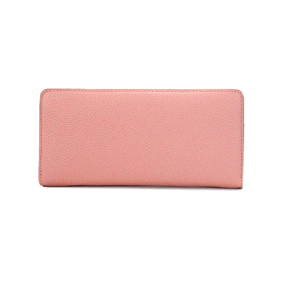 Jet Set Travel Large Primrose Leather Continental Wristlet Wallet