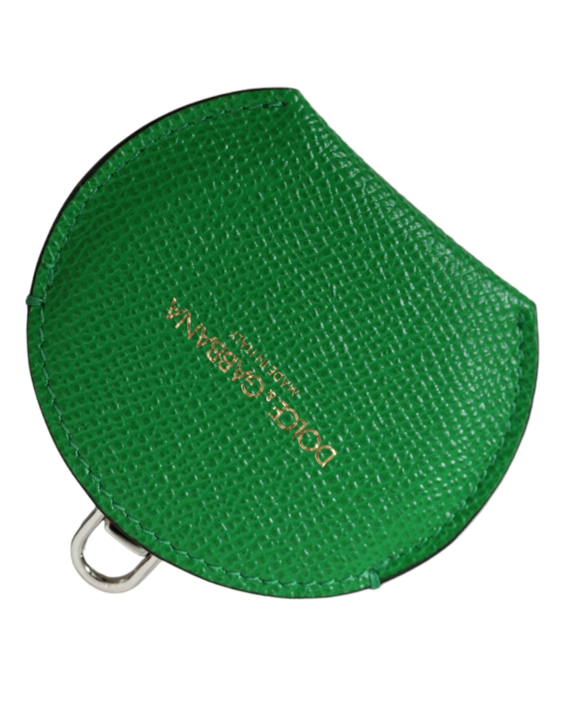 Emerald Leather Hand Mirror Holder