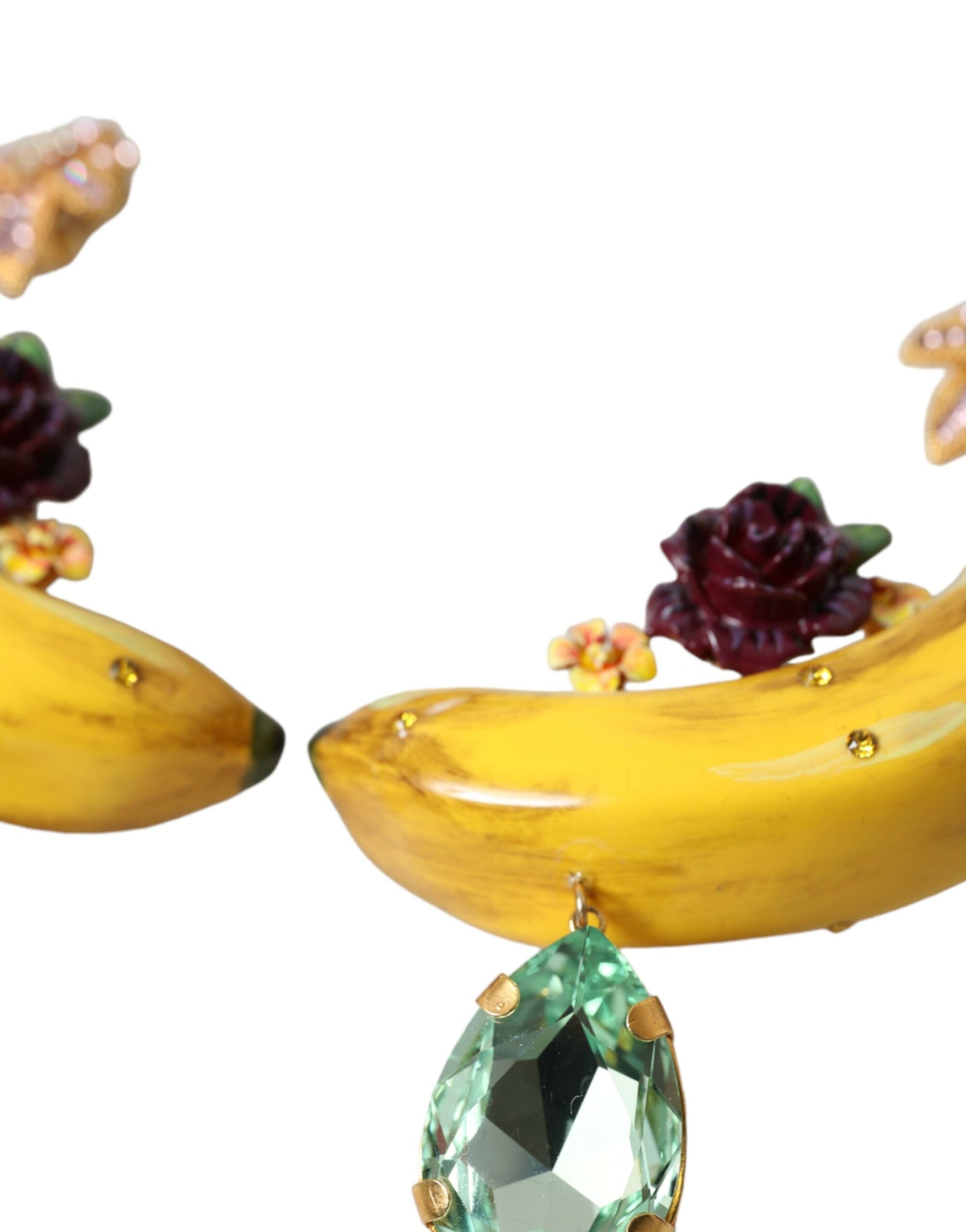 Chic Clip-on Banana Dangle Earrings