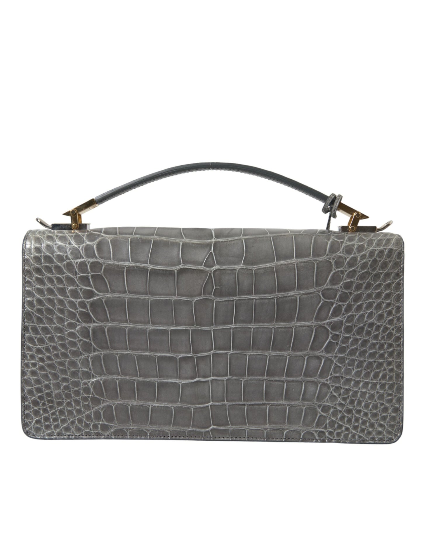 Alligator Leather Medium Shoulder Bag