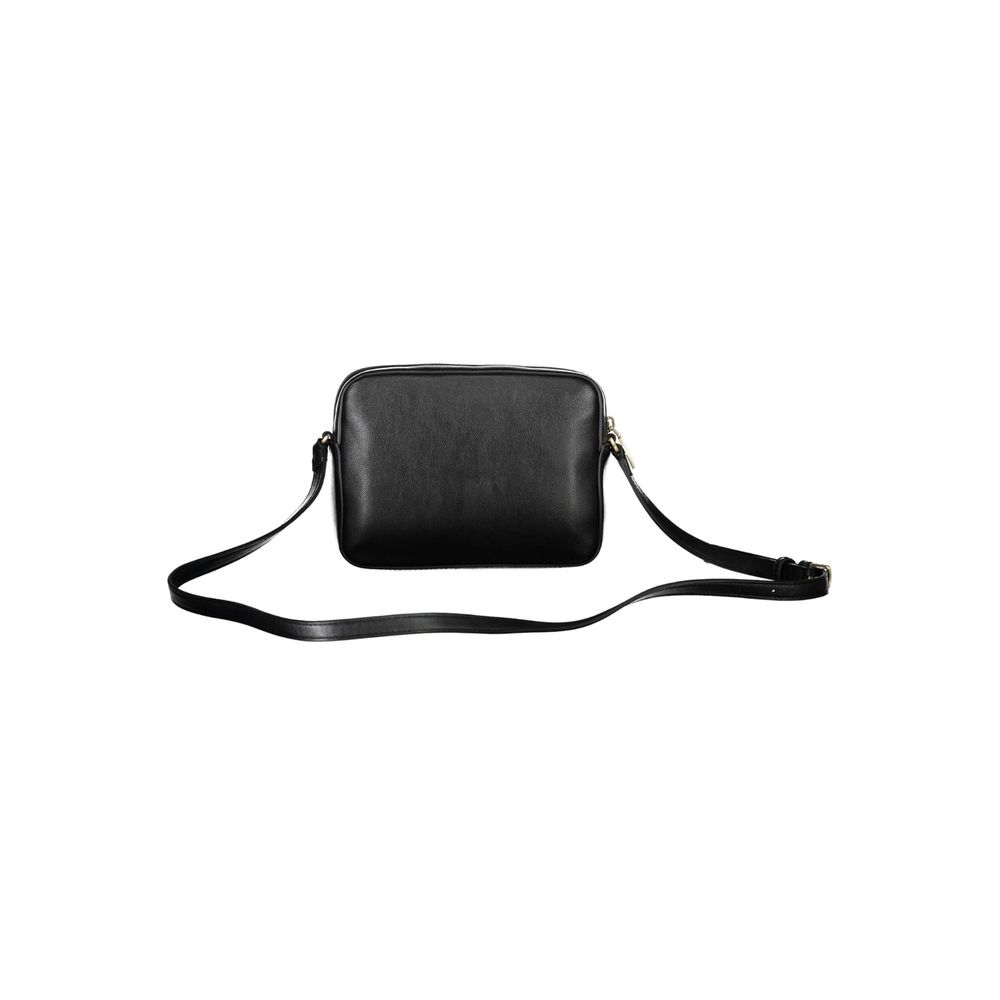 Black Polyester Handbag