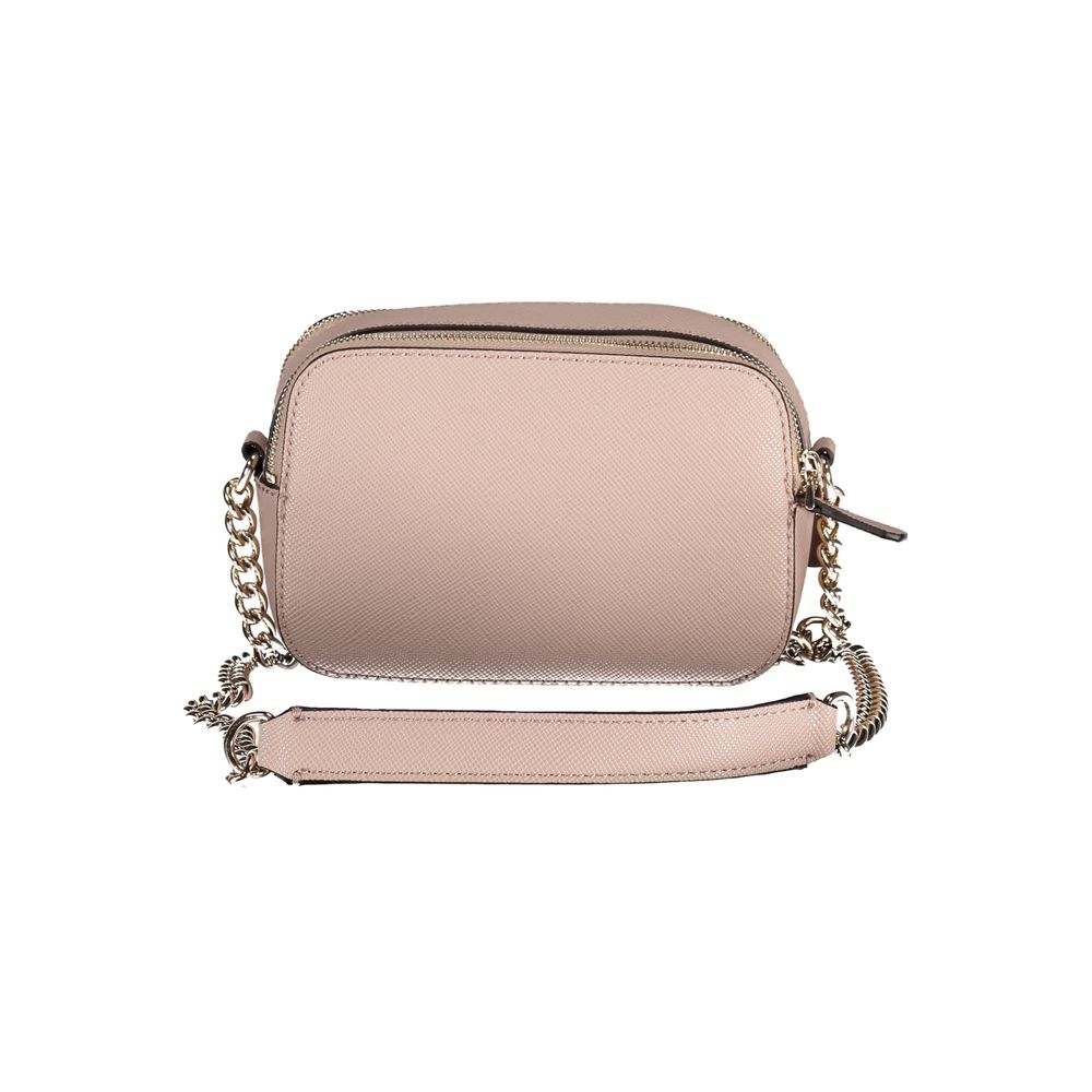 Pink Polyethylene Handbag