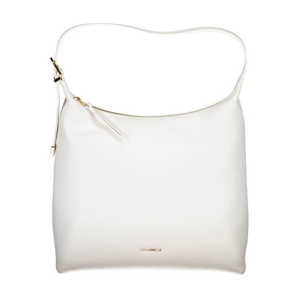 White Leather Handbag