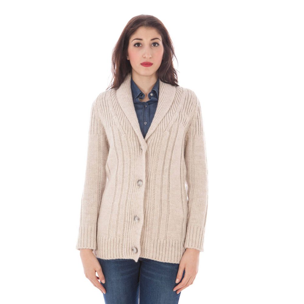 Beige Wool Sweater