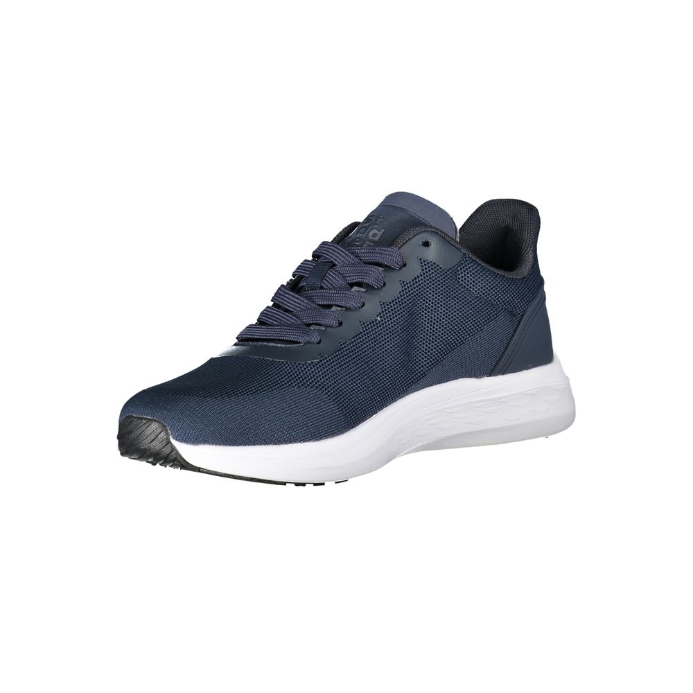 Blue Polyester Sneaker