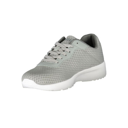 Gray Polyester Sneaker