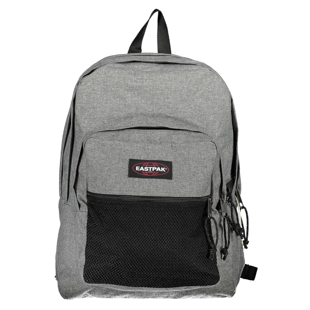 Gray Polyester Backpack