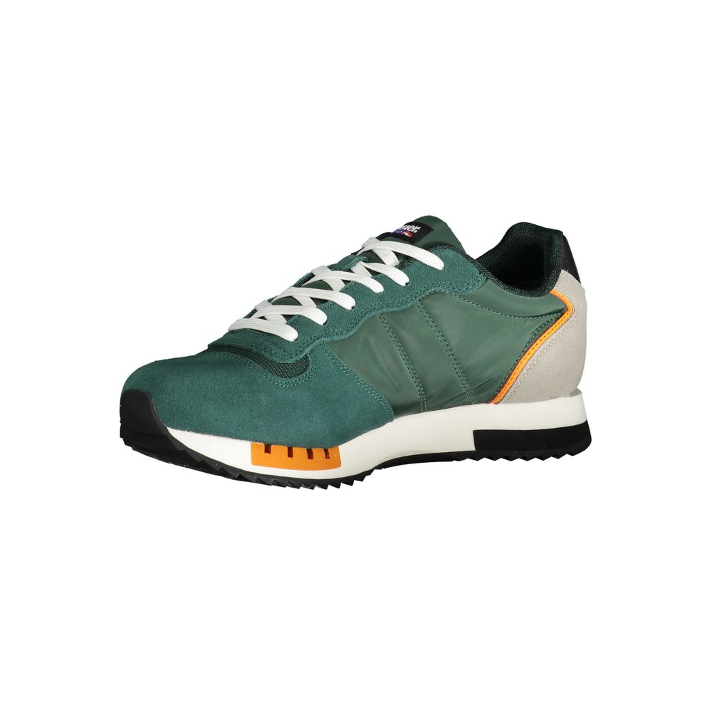 Green Polyester Sneaker