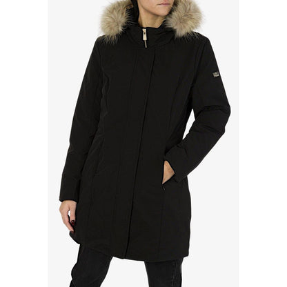 Elegant Goose Down Hooded Jacket