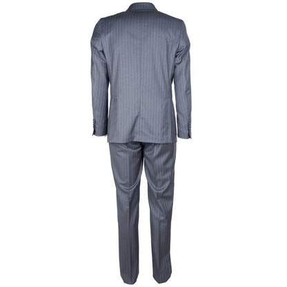 Gray Wool Vergine Suit