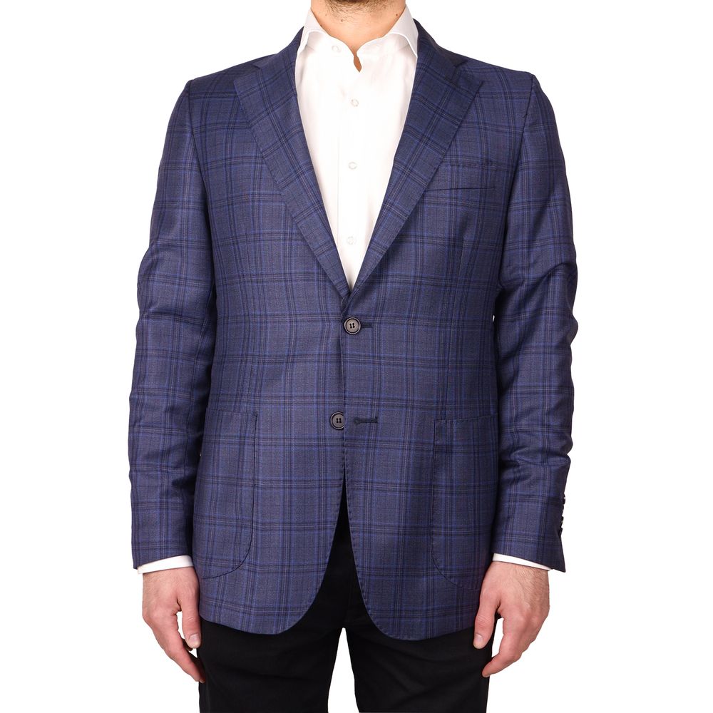 Light Blue Wool Vergine Blazer