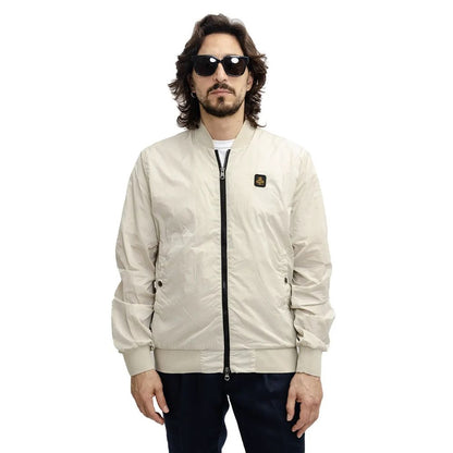 Beige Nylon Jacket