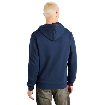 Elegant Full Zip Cotton Hoodie