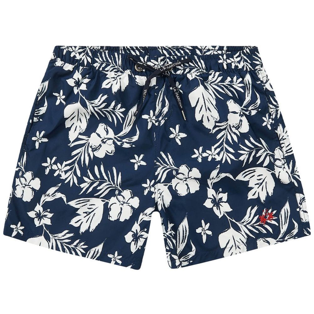 Exquisite Floral Men's Swim Boxers