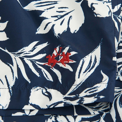 Exquisite Floral Men's Swim Boxers