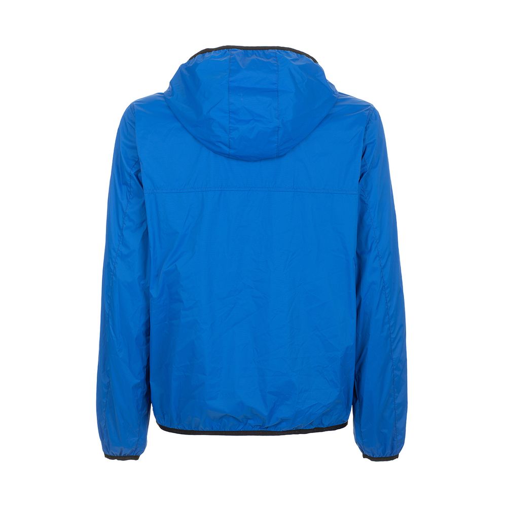 Sleek Light Blue Technical Jacket