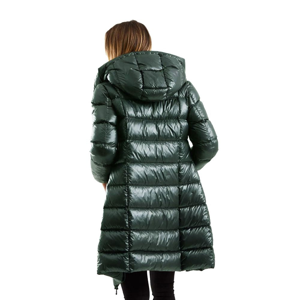 Green Polyester Women Jacket