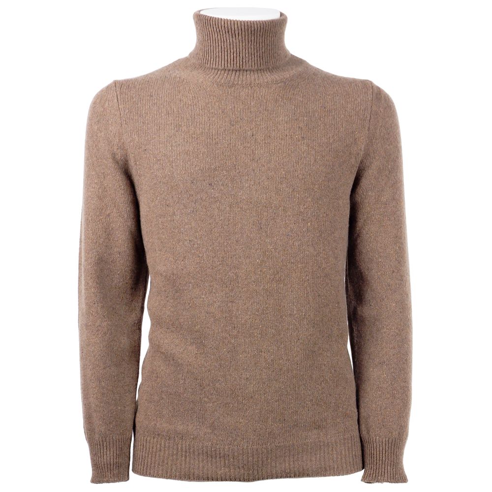 Brown Cashmere Men Sweater